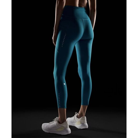 Fast and Free High-Rise Tight 25" (5 Pocket) - Hawaiian Blue - Picture 6 of 6